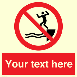 PL7398: Custom No jumping into water
