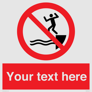PL7398: Custom No jumping into water
