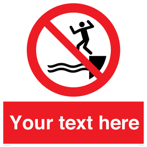 PL7398: Custom No jumping into water