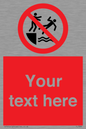 PL7399: Custom No pushing into water