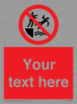 PL7399: Custom No pushing into water