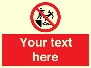 PL7399: Custom No pushing into water