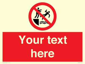PL7399: Custom No pushing into water