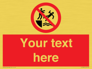PL7399: Custom No pushing into water