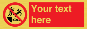 PL7399: Custom No pushing into water
