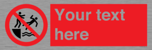 PL7399: Custom No pushing into water