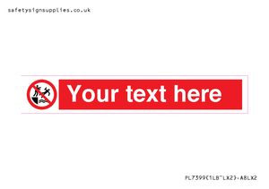 PL7399: Custom No pushing into water