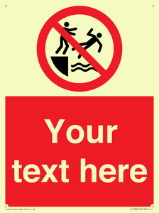 PL7399: Custom No pushing into water