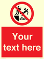 PL7399: Custom No pushing into water