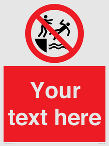 PL7399: Custom No pushing into water