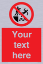 PL7399: Custom No pushing into water