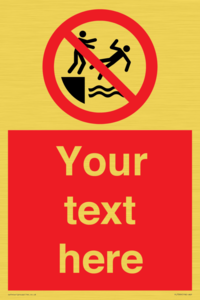 PL7399: Custom No pushing into water