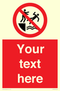 PL7399: Custom No pushing into water