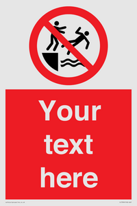 PL7399: Custom No pushing into water