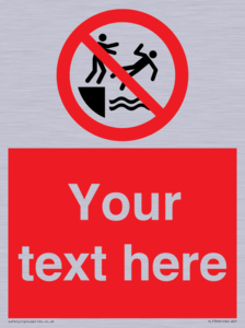 PL7399: Custom No pushing into water