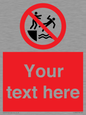 PL7399: Custom No pushing into water