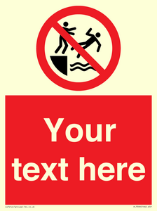PL7399: Custom No pushing into water