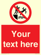 PL7399: Custom No pushing into water