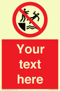 PL7399: Custom No pushing into water