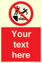 PL7399: Custom No pushing into water