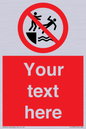 PL7399: Custom No pushing into water