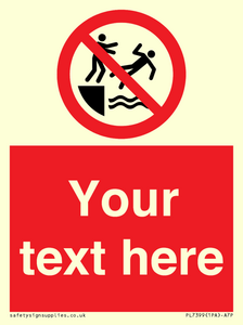 PL7399: Custom No pushing into water