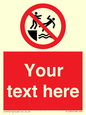 PL7399: Custom No pushing into water