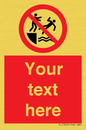 PL7399: Custom No pushing into water
