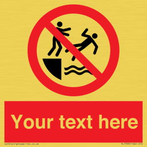 PL7399: Custom No pushing into water