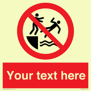 PL7399: Custom No pushing into water