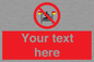 PL7401: Custom No surfing between the red and yellow flags