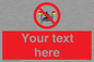 PL7401: Custom No surfing between the red and yellow flags