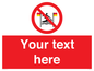 PL7401: Custom No surfing between the red and yellow flags