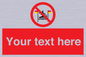 PL7401: Custom No surfing between the red and yellow flags