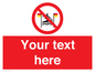PL7401: Custom No surfing between the red and yellow flags