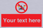 PL7401: Custom No surfing between the red and yellow flags