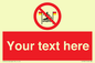 PL7401: Custom No surfing between the red and yellow flags