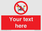 PL7401: Custom No surfing between the red and yellow flags