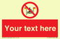 PL7401: Custom No surfing between the red and yellow flags