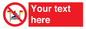 PL7401: Custom No surfing between the red and yellow flags