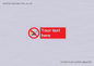 PL7401: Custom No surfing between the red and yellow flags