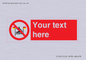 PL7401: Custom No surfing between the red and yellow flags
