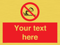 PL7402: Custom No kite surfing