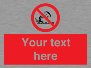 PL7402: Custom No kite surfing