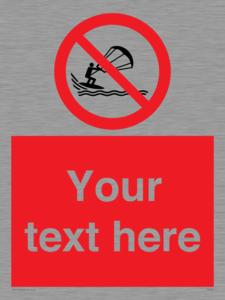 PL7402: Custom No kite surfing