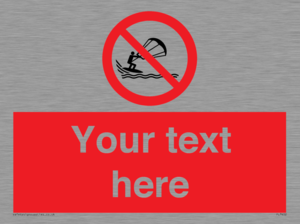 PL7402: Custom No kite surfing