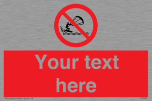 PL7402: Custom No kite surfing