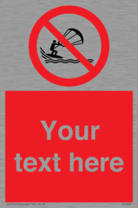 PL7402: Custom No kite surfing