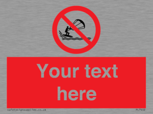 PL7402: Custom No kite surfing