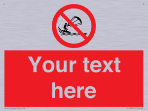 PL7402: Custom No kite surfing